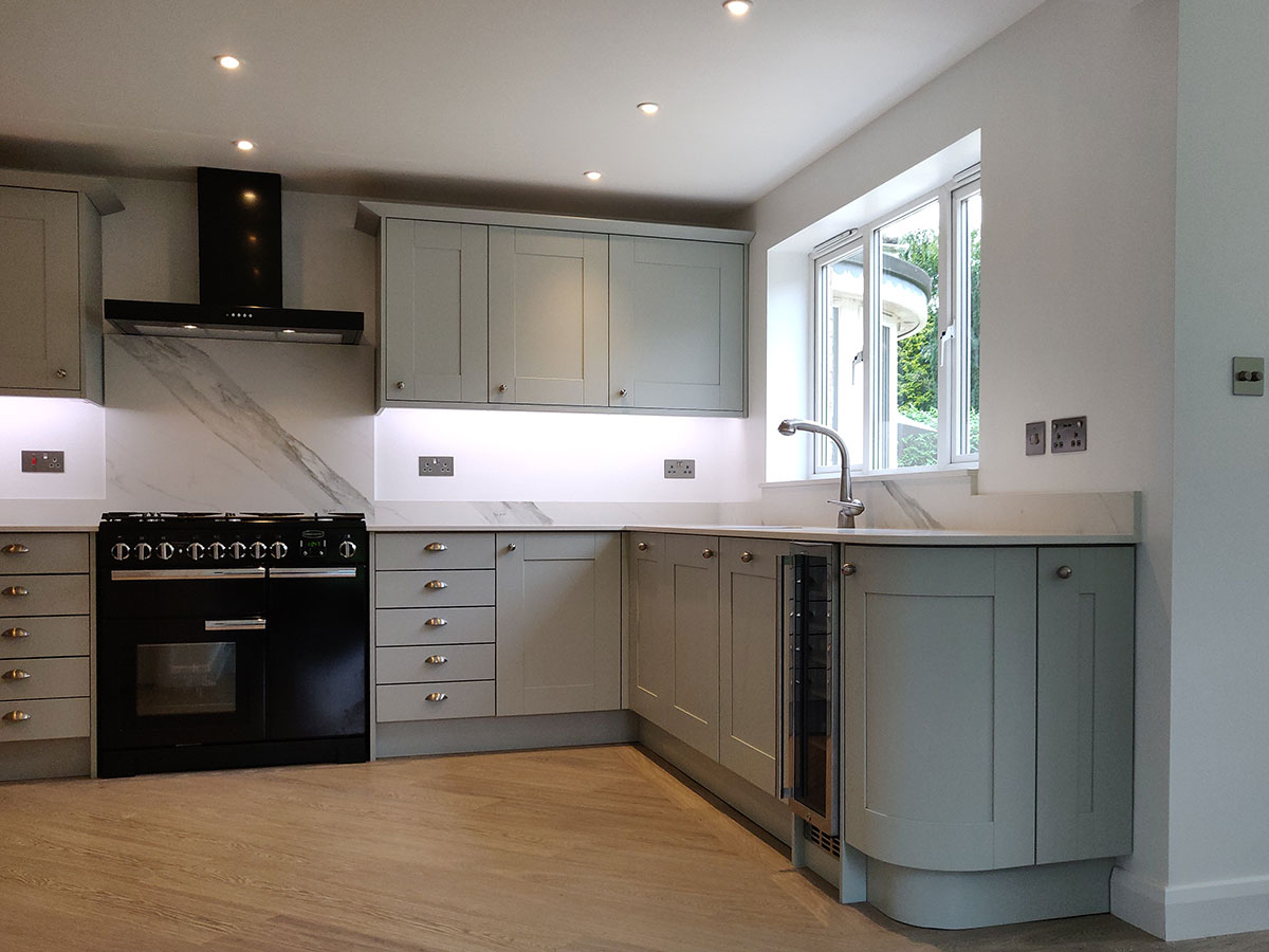 Grey Style kitchen fitted in Congleton Cheshire